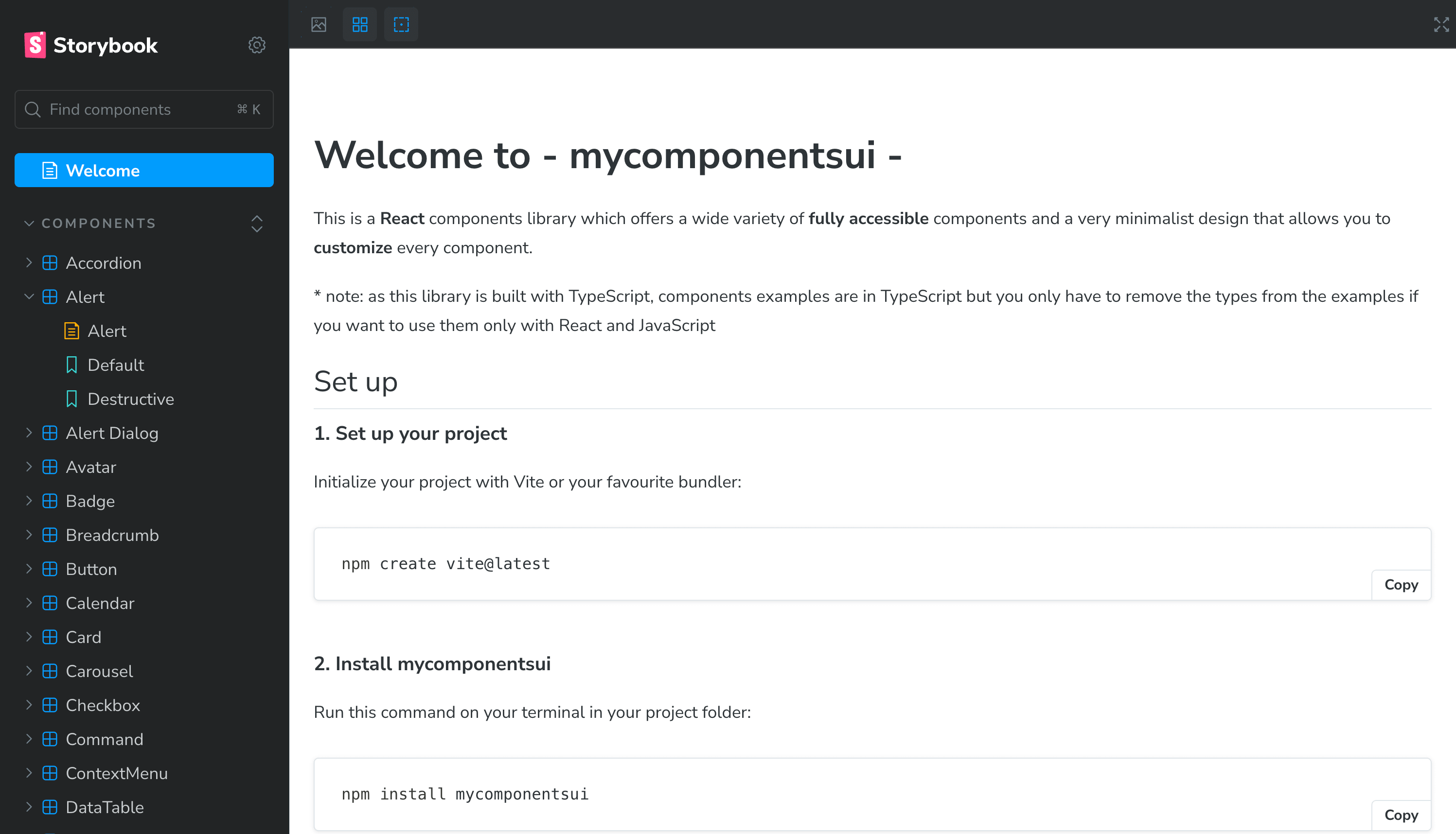 MyComponentsUI